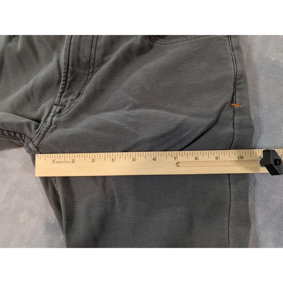 The Normal Brand Pants Slim Fit Stretch Comfort Terry 5 Pocket Gray Men's 31x30 - Picture 10 of 13